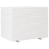 Jardinera de madera maciza de pino blanca 90x60x72