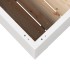 Jardinera de madera maciza de pino blanca 90x60x72