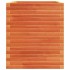 Jardinera madera maciza de pino marrón cera 110x60x72
