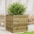Jardinera de madera de pino impregnada 70x70x68,5