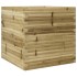 Jardinera de madera de pino impregnada 70x70x68,5