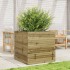 Jardinera de madera de pino impregnada 70x70x68,5