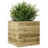 Jardinera de madera de pino impregnada 70x70x68,5