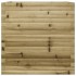 Jardinera de madera de pino impregnada 70x70x68,5
