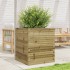Jardinera de madera de pino impregnada 60x60x68,5