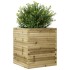Jardinera de madera de pino impregnada 60x60x68,5