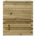 Jardinera de madera de pino impregnada 60x60x68,5