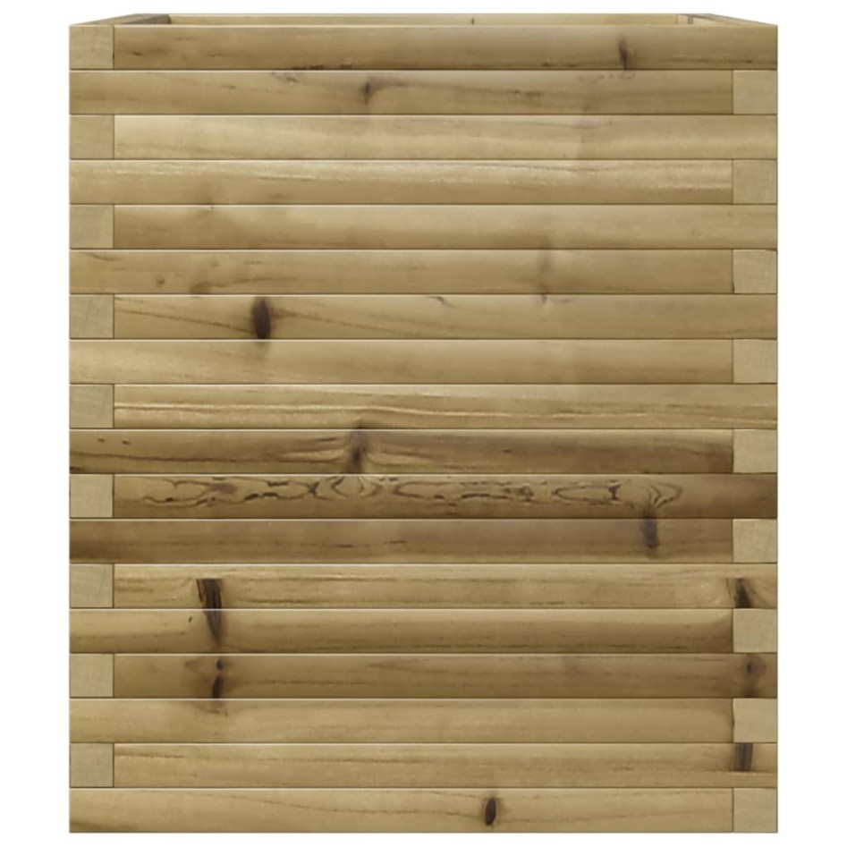 Jardinera de madera de pino impregnada 60x60x68,5