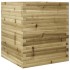 Jardinera de madera de pino impregnada 60x60x68,5