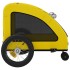 Remolque de bicicleta mascotas hierro tela Oxford