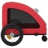 Remolque de bicicleta mascotas hierro tela Oxford