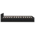 Cama con cajón madera de ingeniería negra 90x200