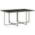 Set comedor jardín 7 pzas y cojines ratán sintético