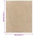 Alfombra ZIZUR apariencia de yute interior exterior 240x340