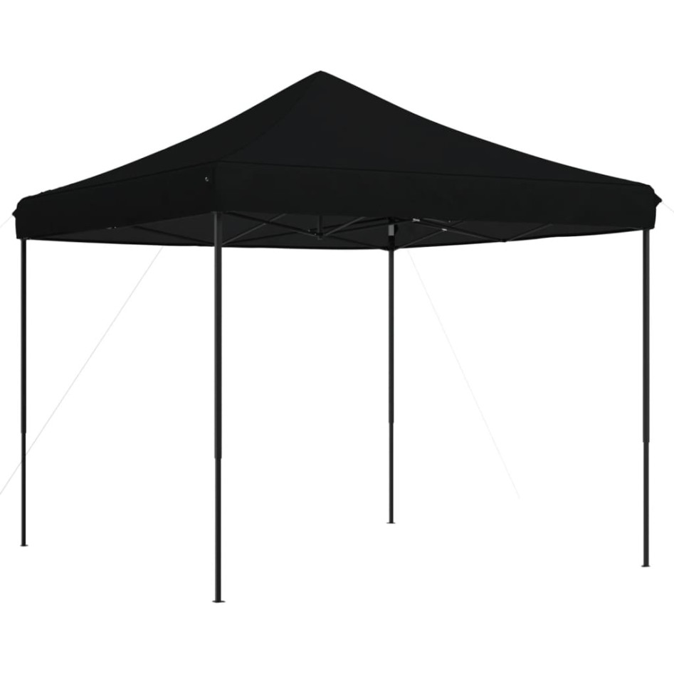 Tienda de fiesta plegable Pop-Up negra 292x292x315