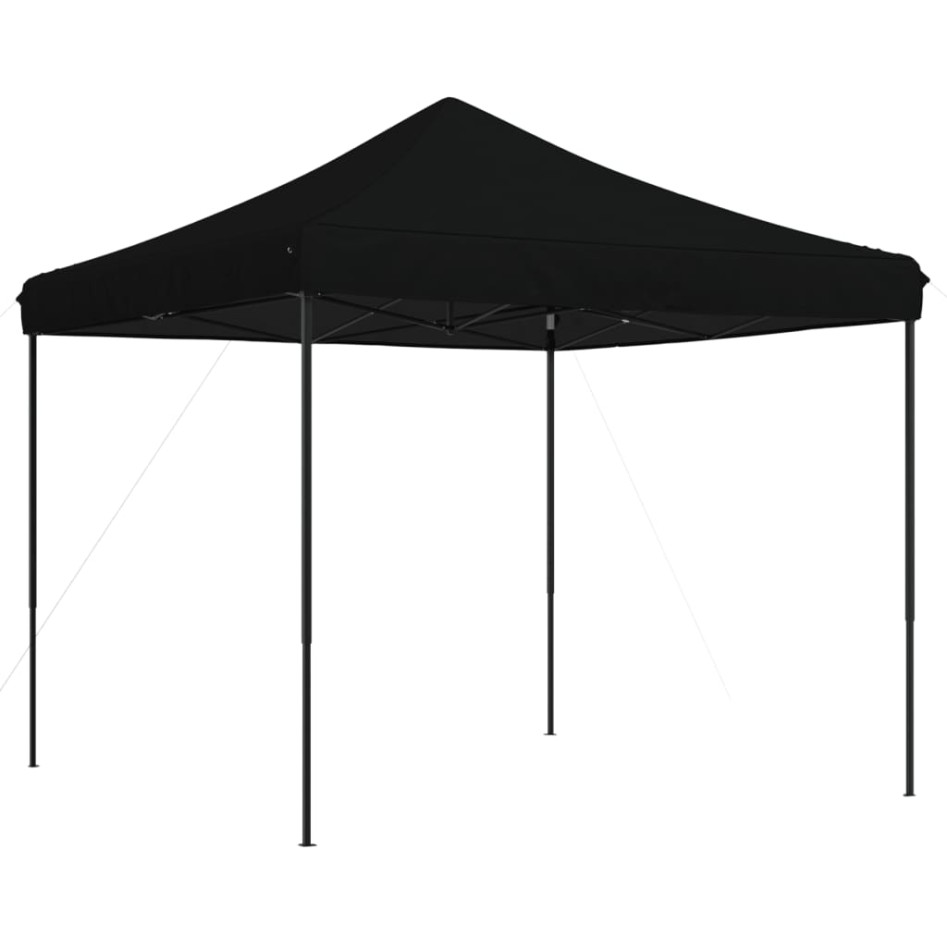 Tienda de fiesta plegable Pop-Up negra 292x292x315