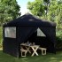 Tienda de fiesta plegable Pop-Up con 4 paredes laterales