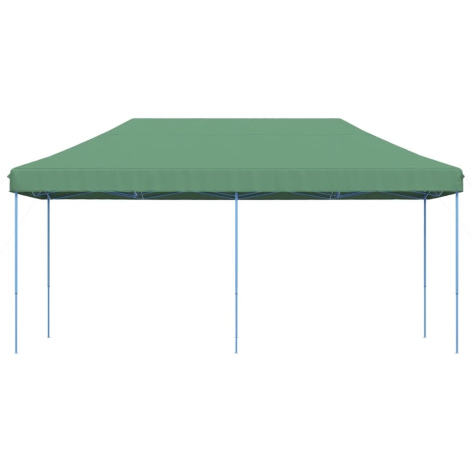 Tienda de fiesta plegable Pop-Up verde 580x292x315