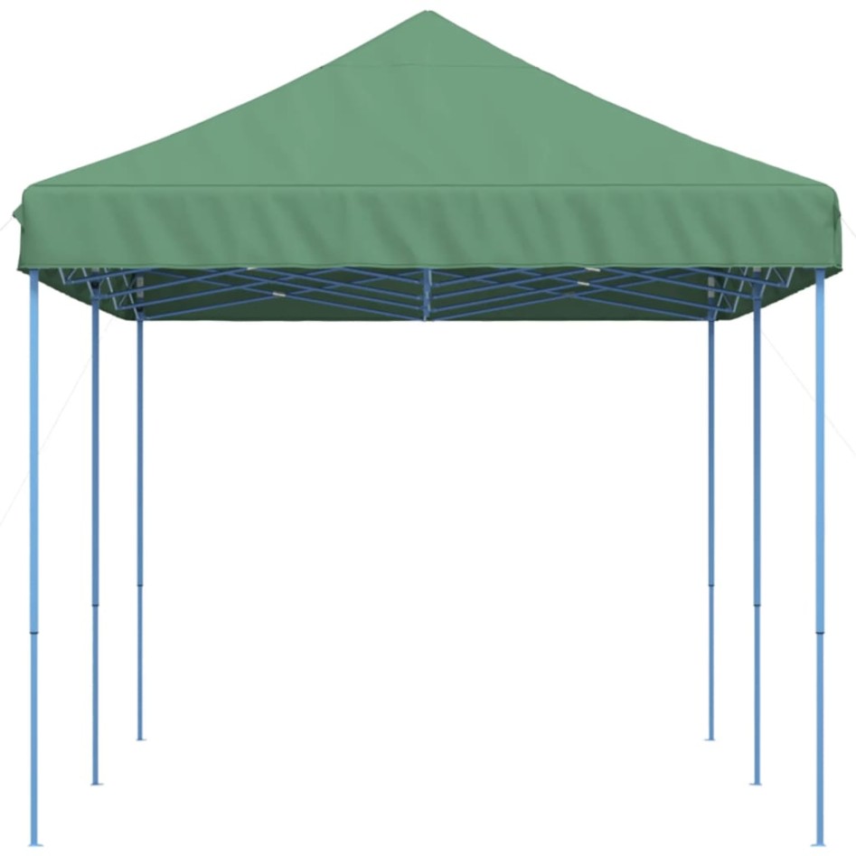 Tienda de fiesta plegable Pop-Up verde 580x292x315