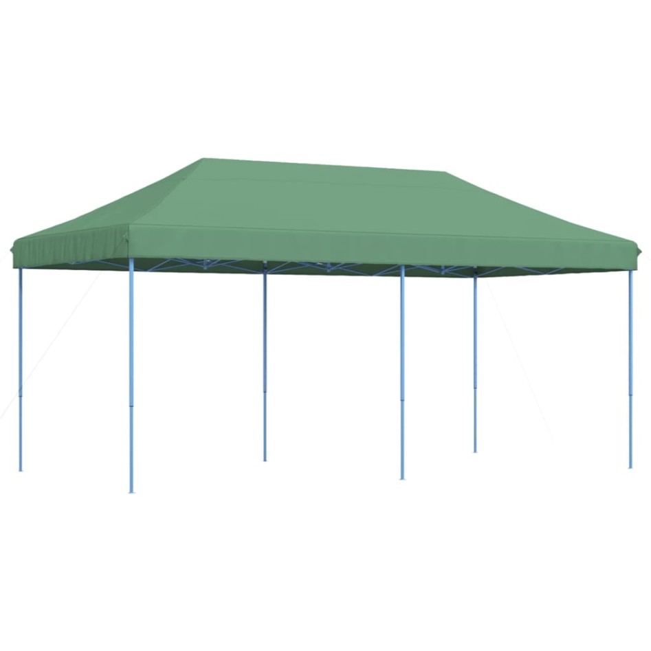 Tienda de fiesta plegable Pop-Up verde 580x292x315