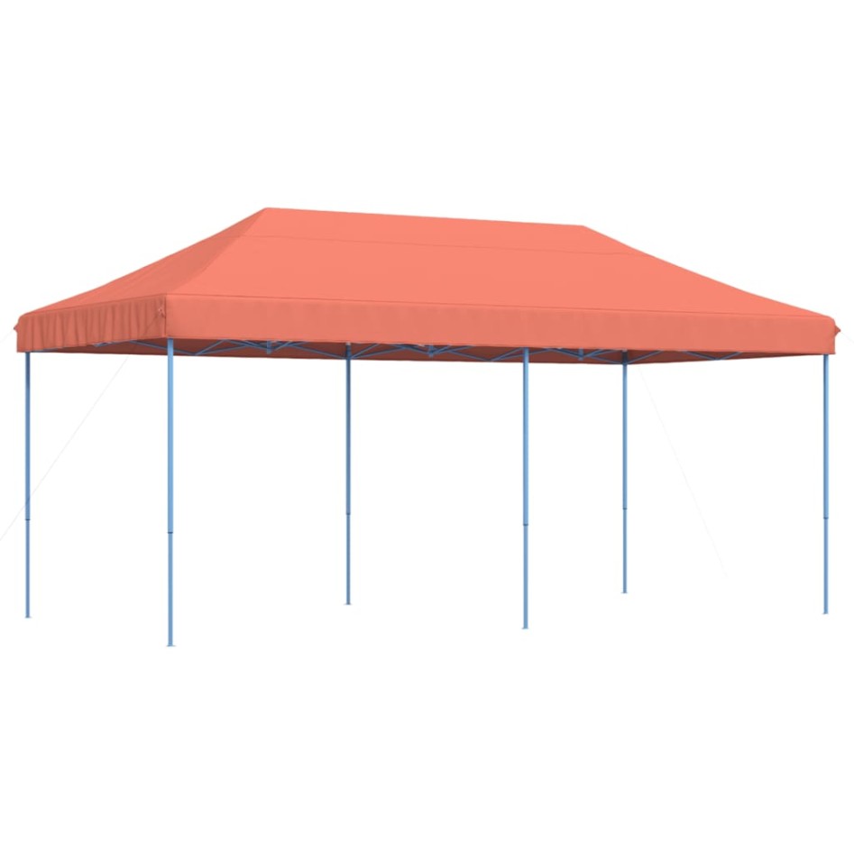 Tienda de fiesta plegable Pop-Up terracota 580x292x315