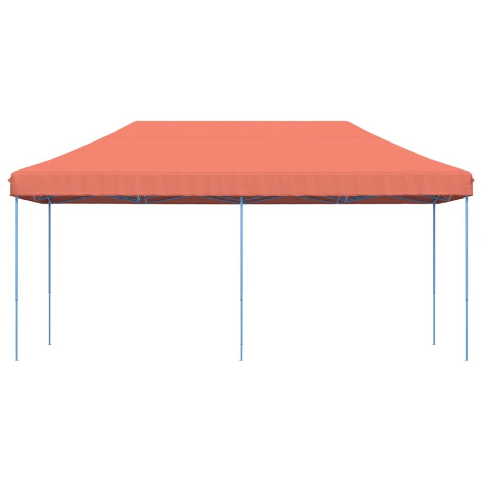 Tienda de fiesta plegable Pop-Up terracota 580x292x315