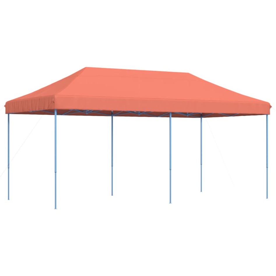 Tienda de fiesta plegable Pop-Up terracota 580x292x315