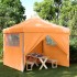 Tienda de fiesta plegable Pop-Up 4 paredes laterales
