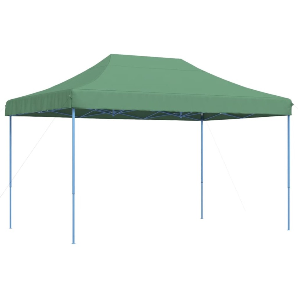Tienda de fiesta plegable Pop-Up verde 440x292x315