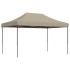 Tienda de fiesta plegable Pop-Up taupe 440x292x315