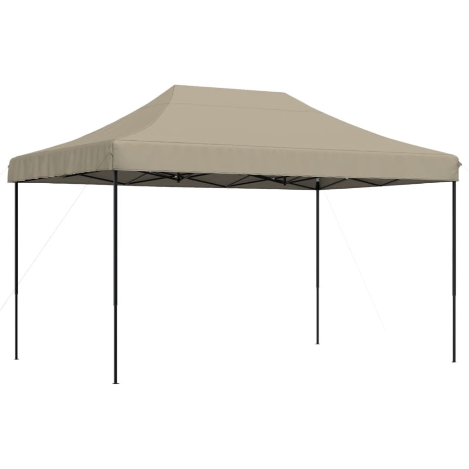 Tienda de fiesta plegable Pop-Up taupe 440x292x315