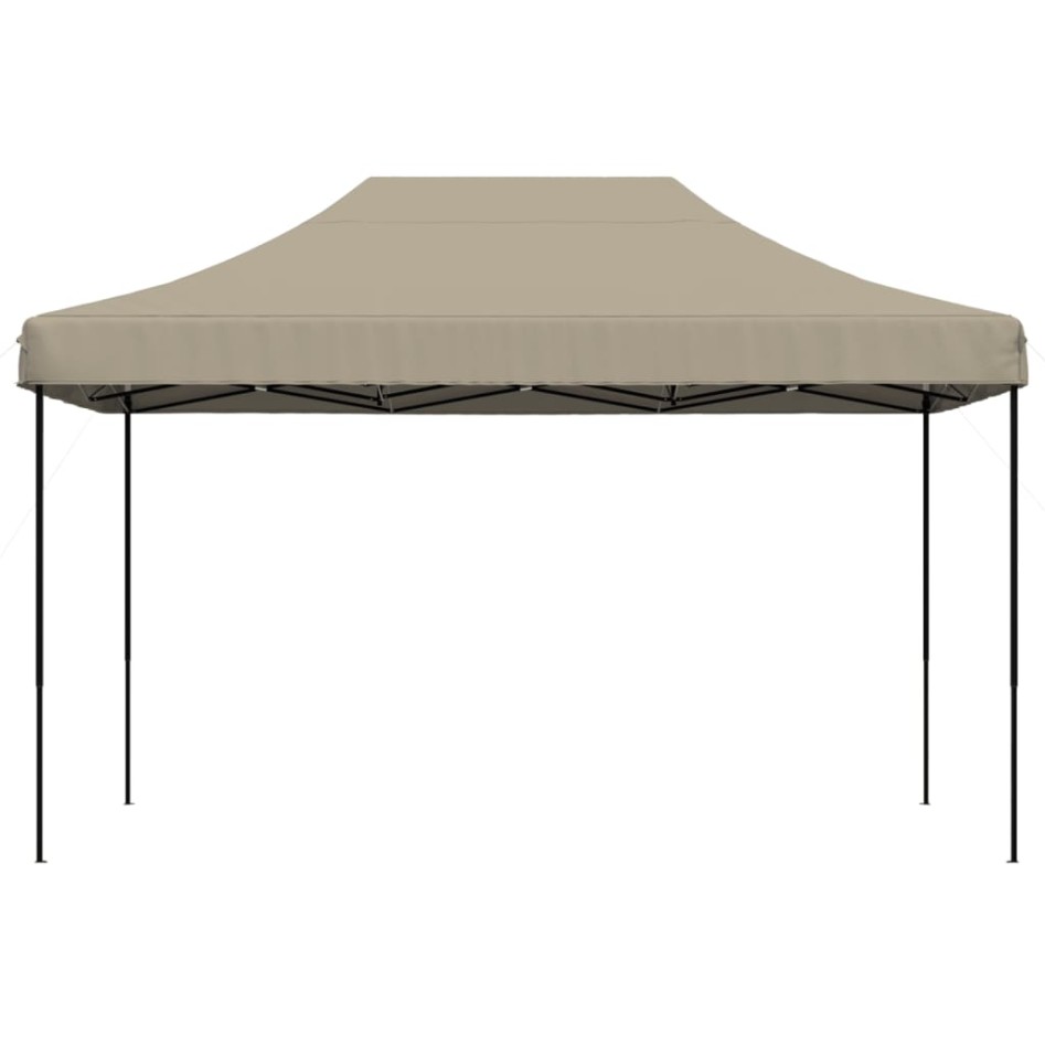 Tienda de fiesta plegable Pop-Up taupe 440x292x315
