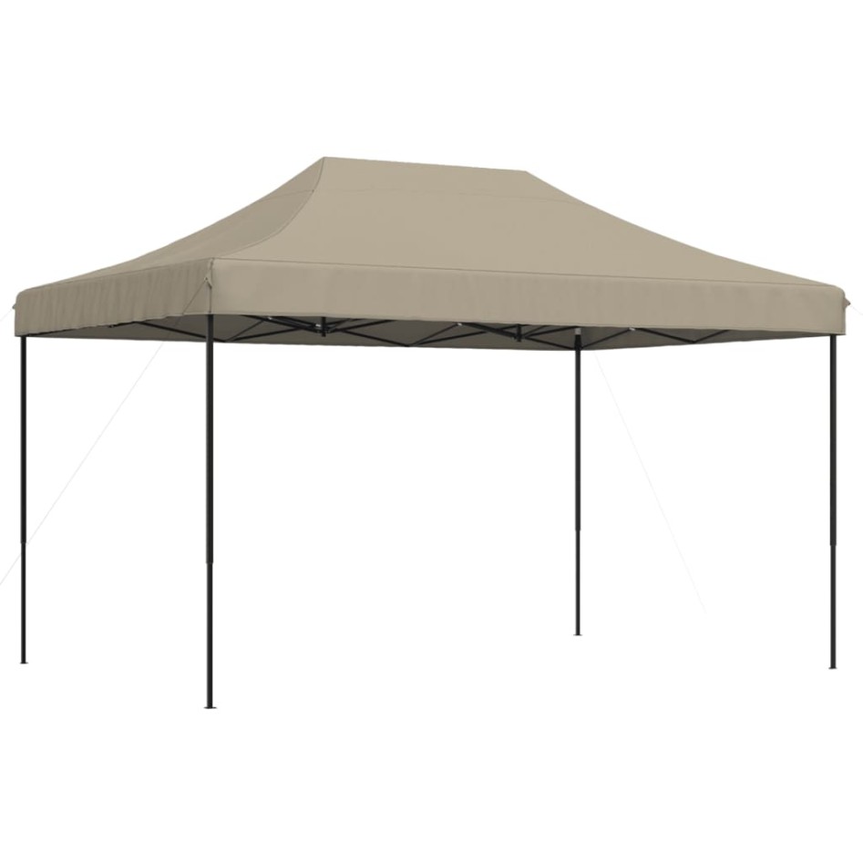 Tienda de fiesta plegable Pop-Up taupe 440x292x315