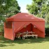Tienda de fiesta plegable Pop-Up 4 paredes laterales