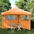 Tienda de fiesta plegable Pop-Up 2 paredes laterales