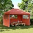 Tienda de fiesta plegable Pop-Up 3 paredes laterales