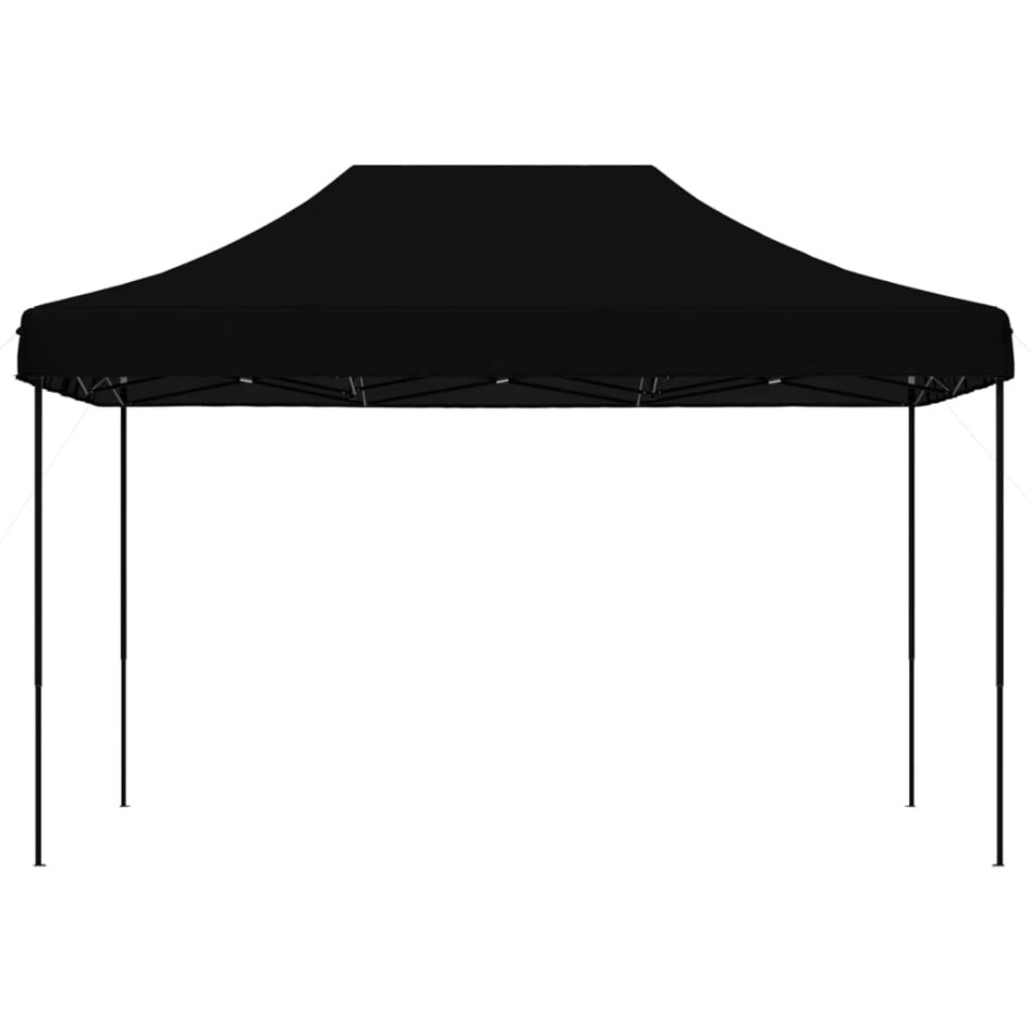 Tienda de fiesta plegable Pop-Up negra 410x279x315