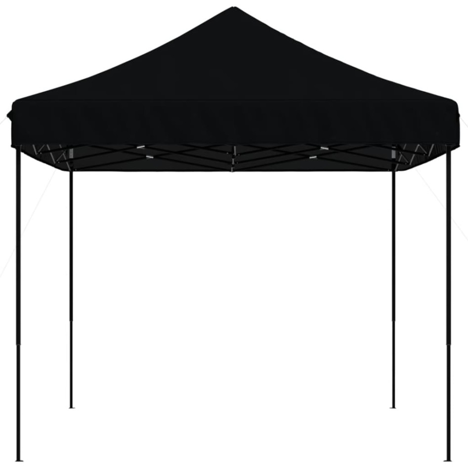Tienda de fiesta plegable Pop-Up negra 410x279x315
