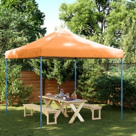 Tienda de fiesta plegable Pop-Up naranja 292x292x315
