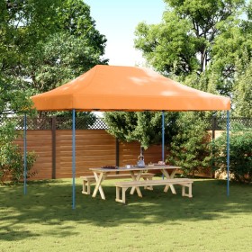 Tienda de fiesta plegable Pop-Up naranja 410x279x315