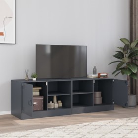 Muebles para TV 2 unidades acero gris antracita 67x39x44