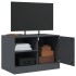 Muebles para TV 2 unidades acero gris antracita 67x39x44