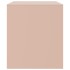 Muebles para TV 2 unidades acero rosa 67x39x44