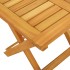 Tumbona con cojín y mesa madera maciza de
