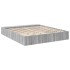Estructura de cama madera de ingeniería gris Sonoma 180x200