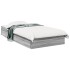 Cama con cajones madera de ingeniería gris Sonoma 75x190