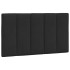 Cama con colchón terciopelo negro 80x200