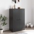 Aparador de acero negro 67x39x107