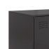 Aparador de acero negro 67x39x107