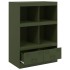 Aparador de acero verde oliva 67x39x95